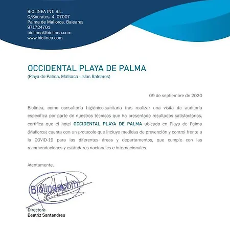 Occidental Playa De Palma Hotel